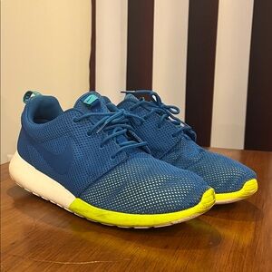 Nike Rosherun Shoes Sneakers 511881 400 blue Mens Size 12
